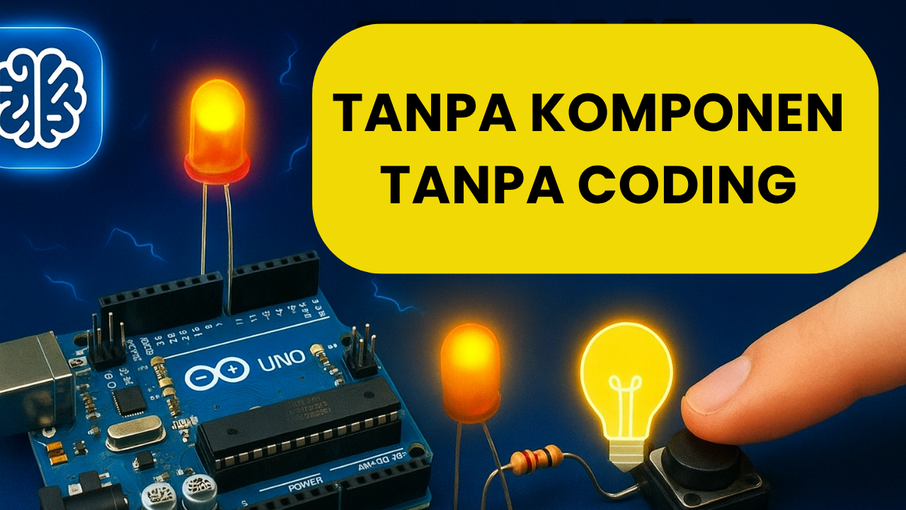 Bikin Alat Pemantau Suhu Tanpa Komponen & Tanpa Koding!